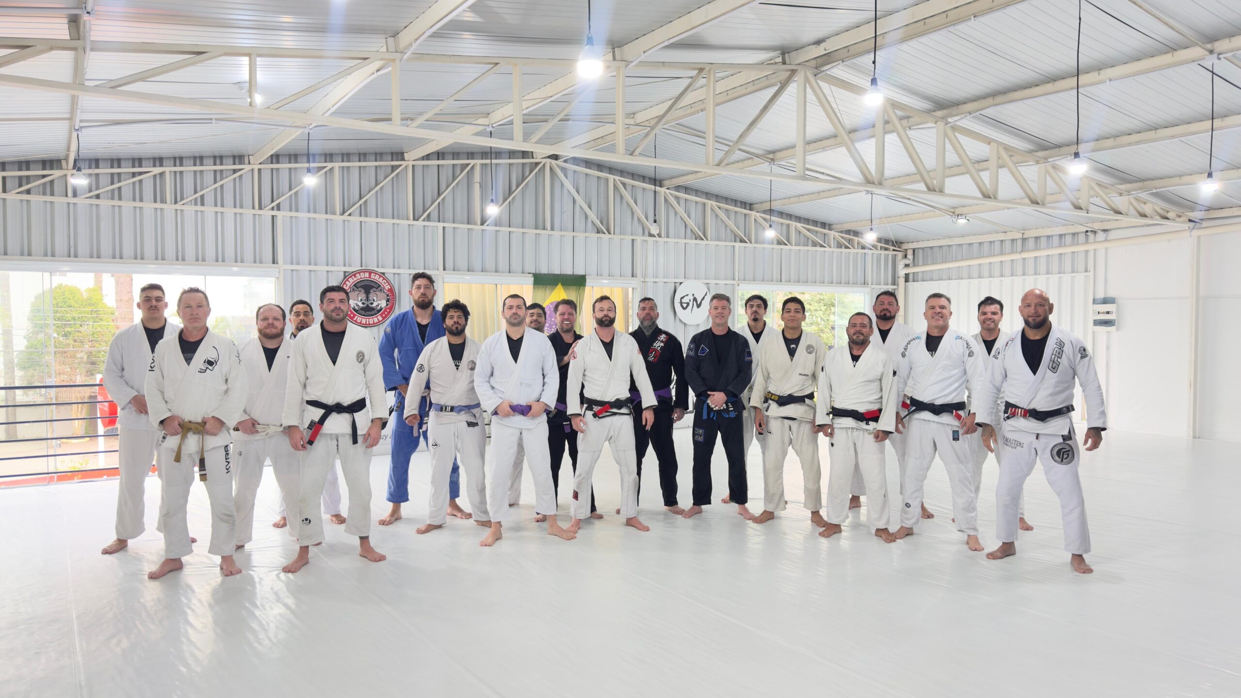 Turma da GFBJJ no tatame